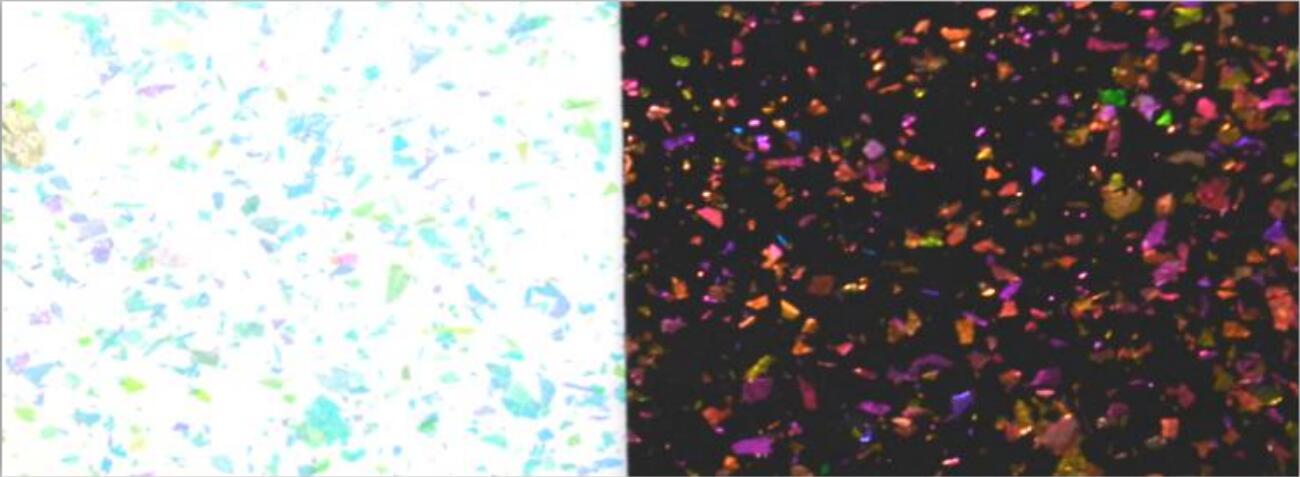 TS-06 Optically variable pigment/ink Red-Green 200-300μm-HiBlueStar