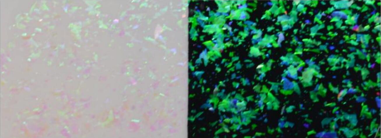 TS-03 Optically variable pigment/ink Yellow Green-Purple 200-300μm-HiBlueStar