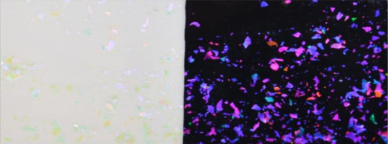 T-07 Optically variable pigment/ink Purplish Blue-Orange Red 200-300μm-HiBlueStar